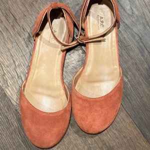 APC Suede Flats Sz 5